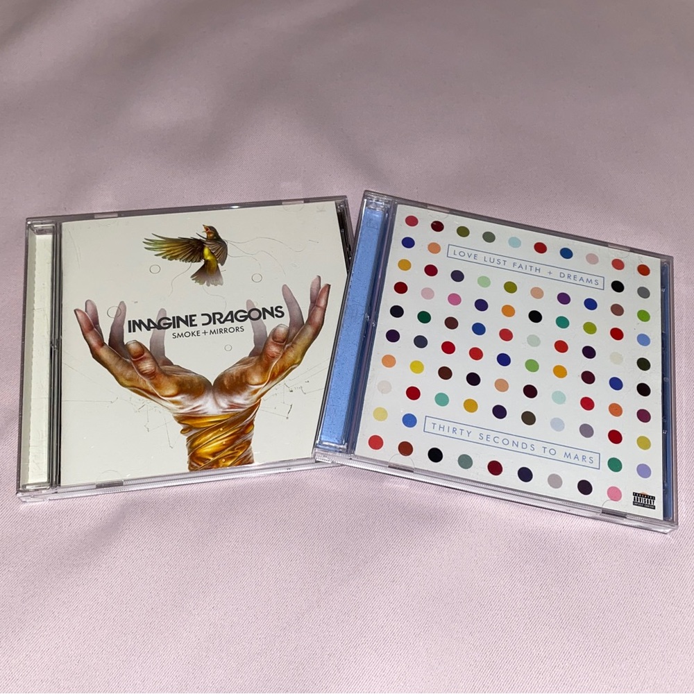 Imagine Dragons + Thirty Seconds to Mars CDs